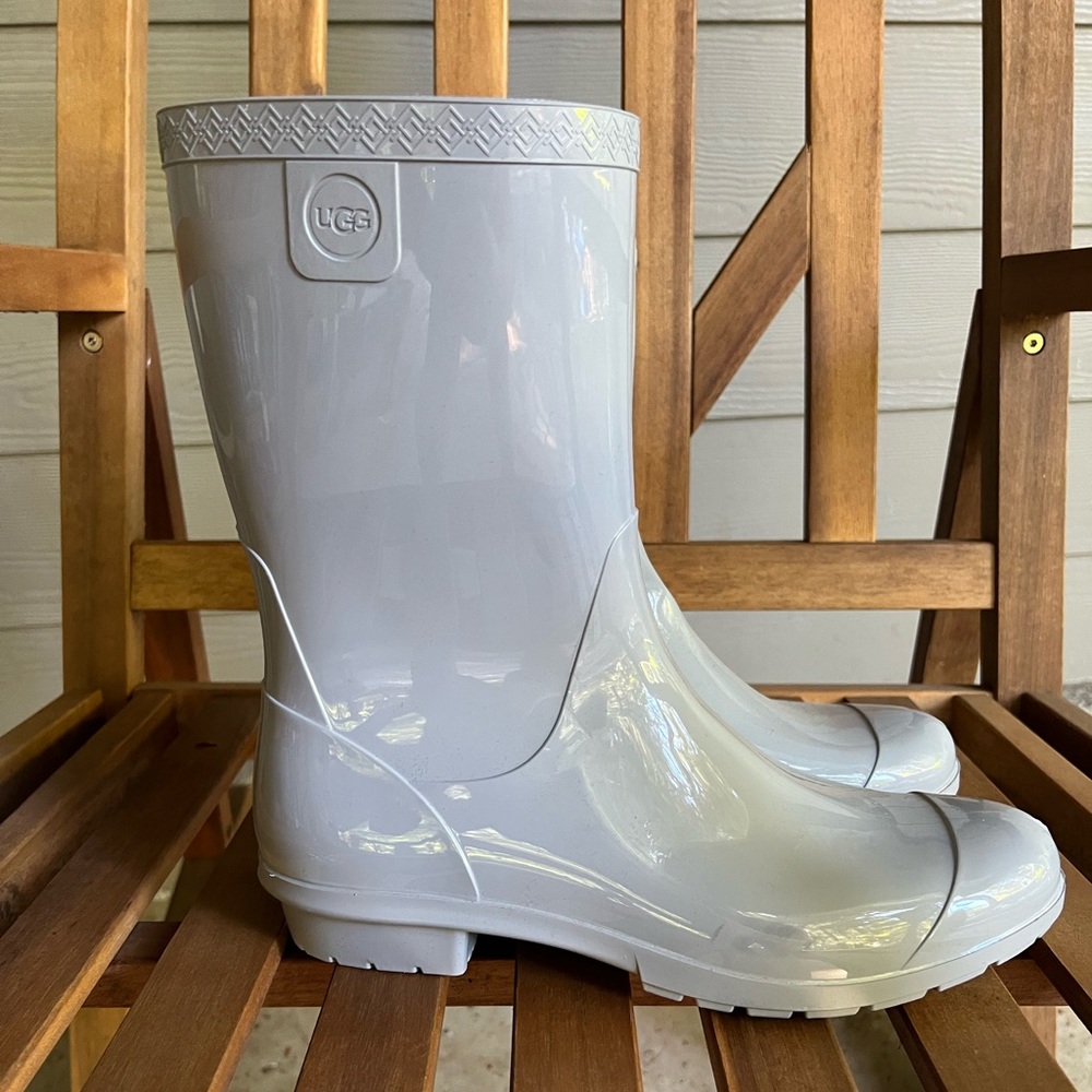 UGG Women's Glossy Gray Winter Boots
